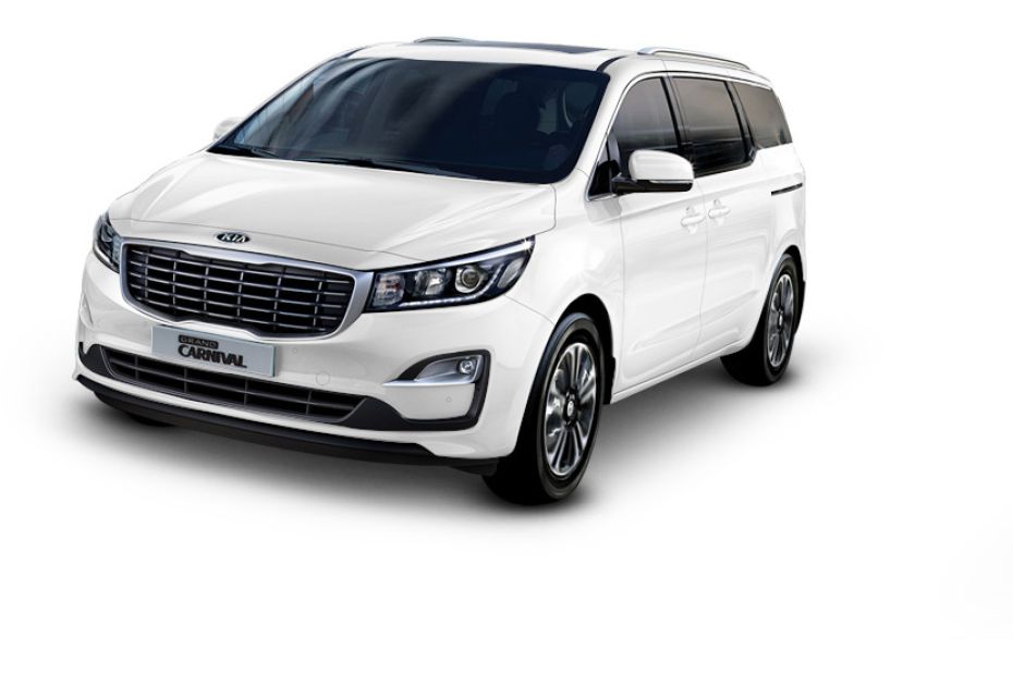 Kia Grand Carnival Snow White Pearl Kia Grand Carnival Snow White Pearl