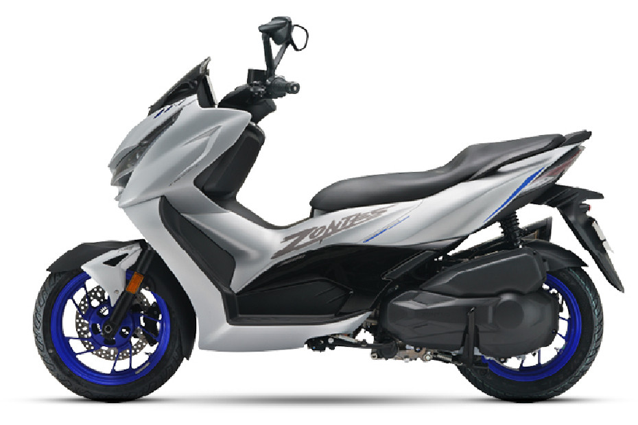 Zontes 368D Matte Silver Zontes 368D Matte Silver