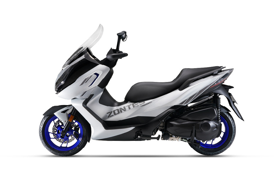 Zontes 368E Matte Silver Blue Zontes 368E Matte Silver Blue