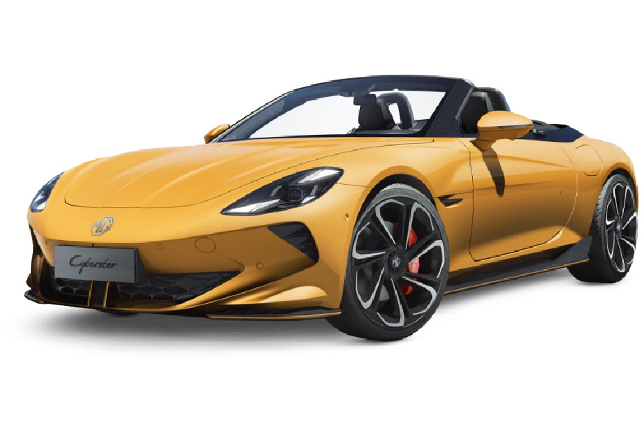 MG Cyberster Inca Yellow