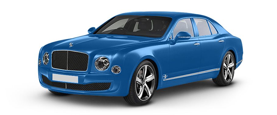 Bentley Mulsanne Speed Sequin Blue