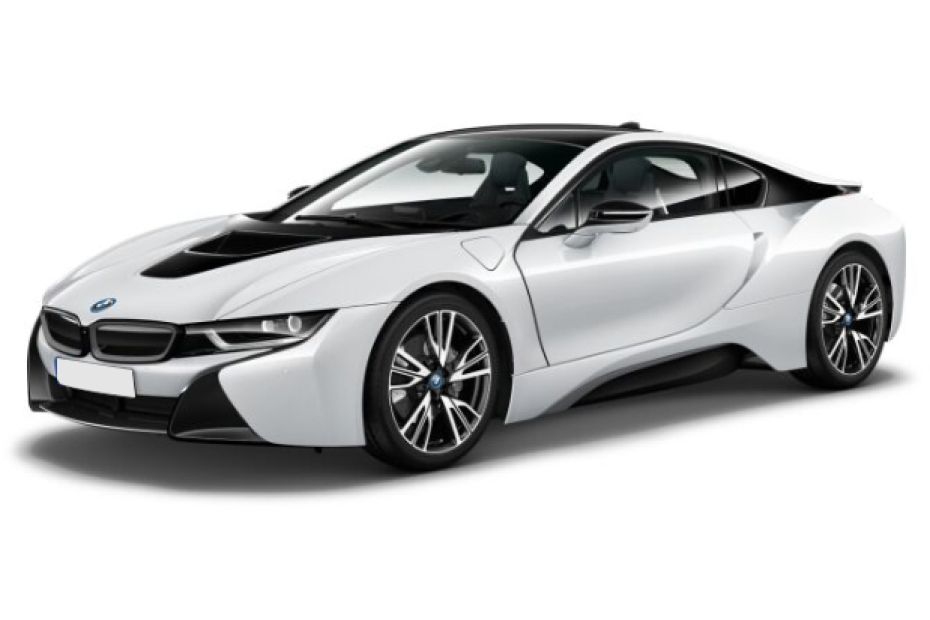 BMW i8 Roadster Crystal White Pearl With Frozen Grey Metallic BMW i8 Roadster Crystal White Pearl With Frozen Grey Metallic