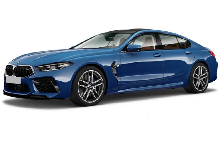 BMW M8 Gran Coupe Sonic Speed Blue Metallic BMW M8 Gran Coupe Sonic Speed Blue Metallic