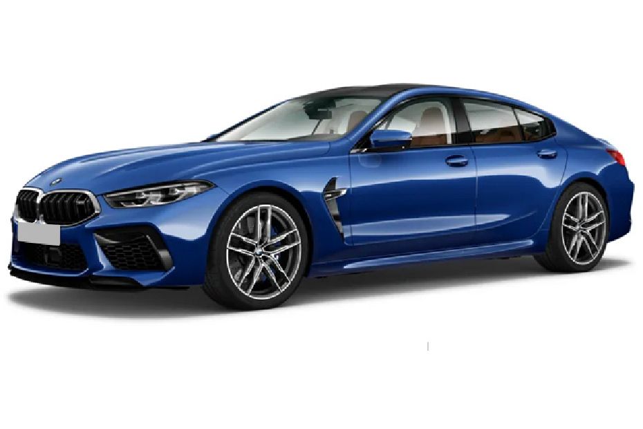 BMW M8 Gran Coupe Marina Bay Blue Metallic BMW M8 Gran Coupe Marina Bay Blue Metallic