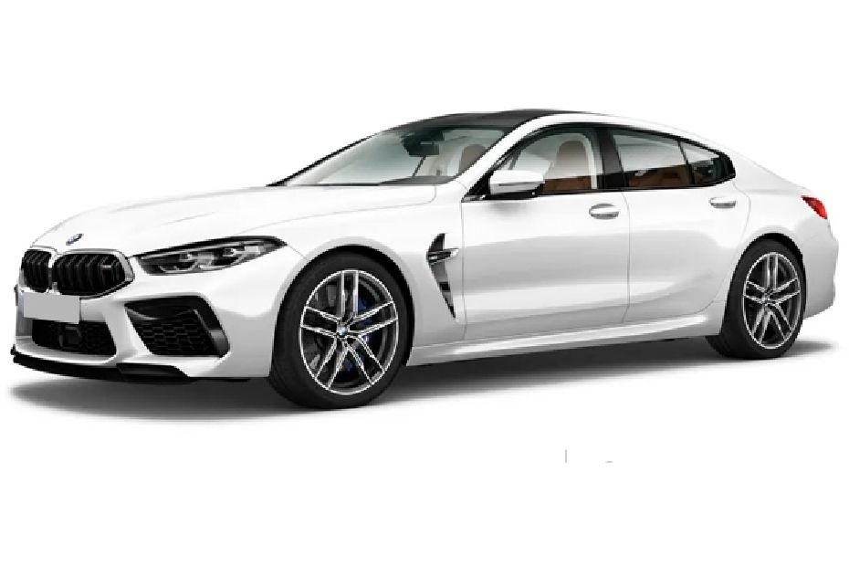 BMW M8 Gran Coupe Brilliant White Pearl BMW M8 Gran Coupe Brilliant White Pearl