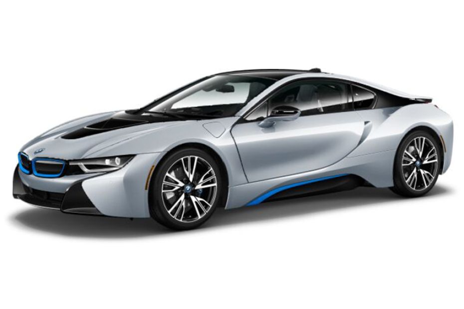 BMW i8 (2015-2018) Ionic Silver With i Blue BMW i8 (2015-2018) Ionic Silver With i Blue
