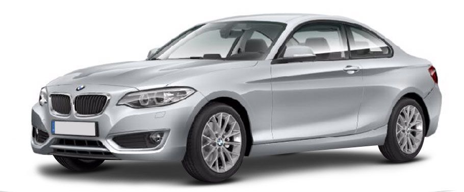 BMW 2 Series Coupe Glacier Silver