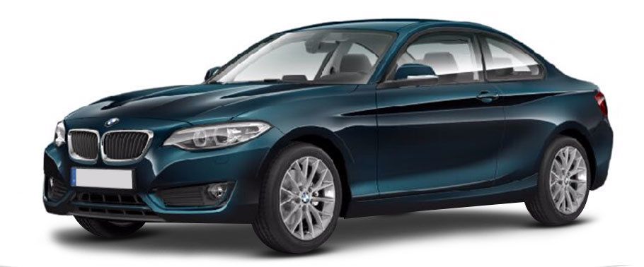 BMW 2 Series Coupe Midnight Blue