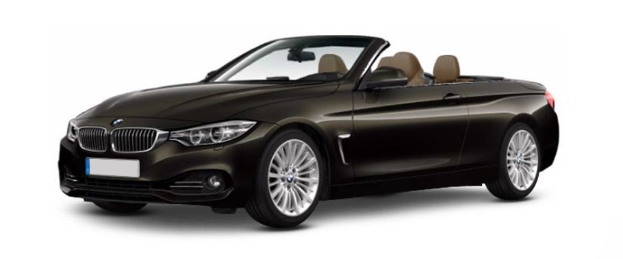 BMW 4 Series Convertible Citrine Black