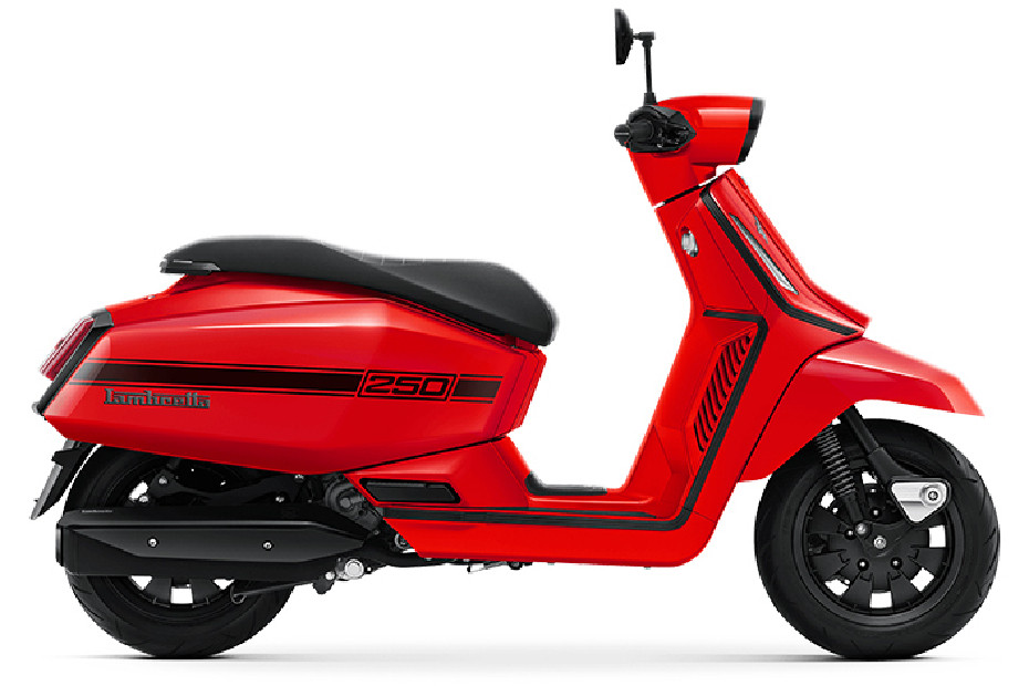Lambretta X250 Red Amaro