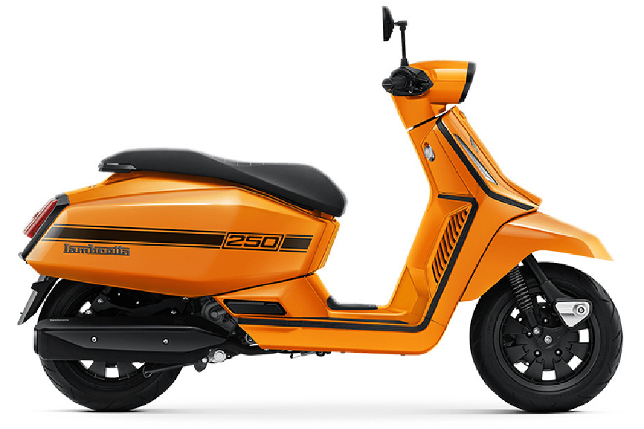 Lambretta X250 Yellow Mustard