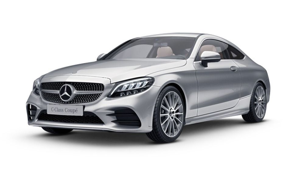 Mercedes Benz C-Class Coupe Silver
