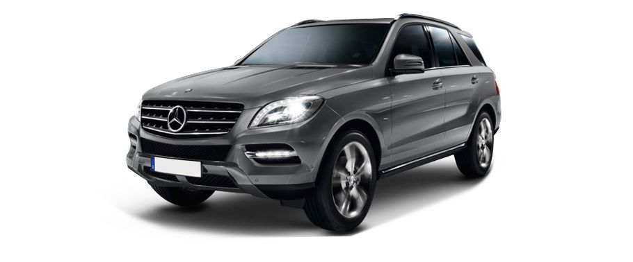 Mercedes Benz M-Class Silver Metal Mercedes Benz M-Class Silver Metal