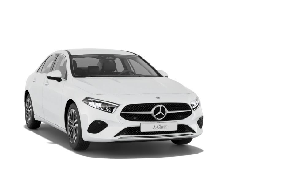 Mercedes Benz A-Class Sedan Polar White Mercedes Benz A-Class Sedan Polar White