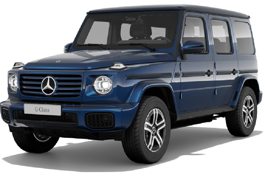 Mercedes Benz G-Class Electric Brilliant Blue Metallic