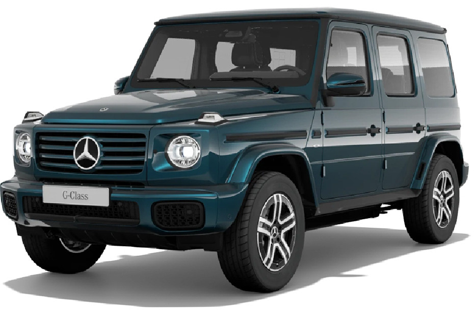 Mercedes Benz G-Class Electric Ocean Blue