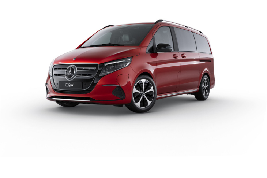 Mercedes Benz EQV Hyacinth Red