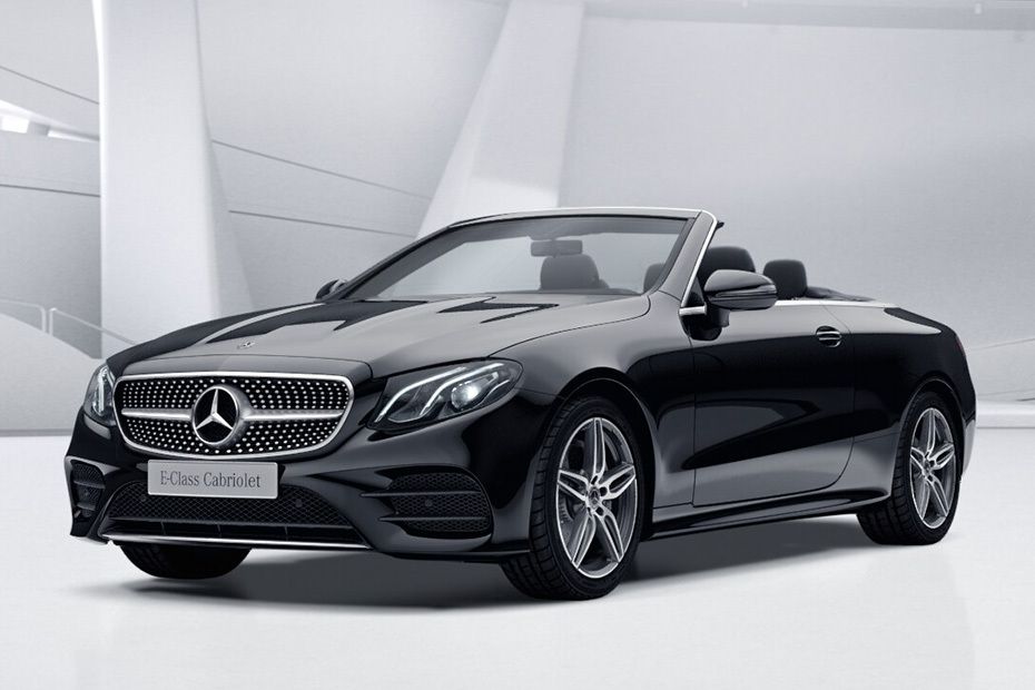 Mercedes Benz E-Class Cabriolet Black