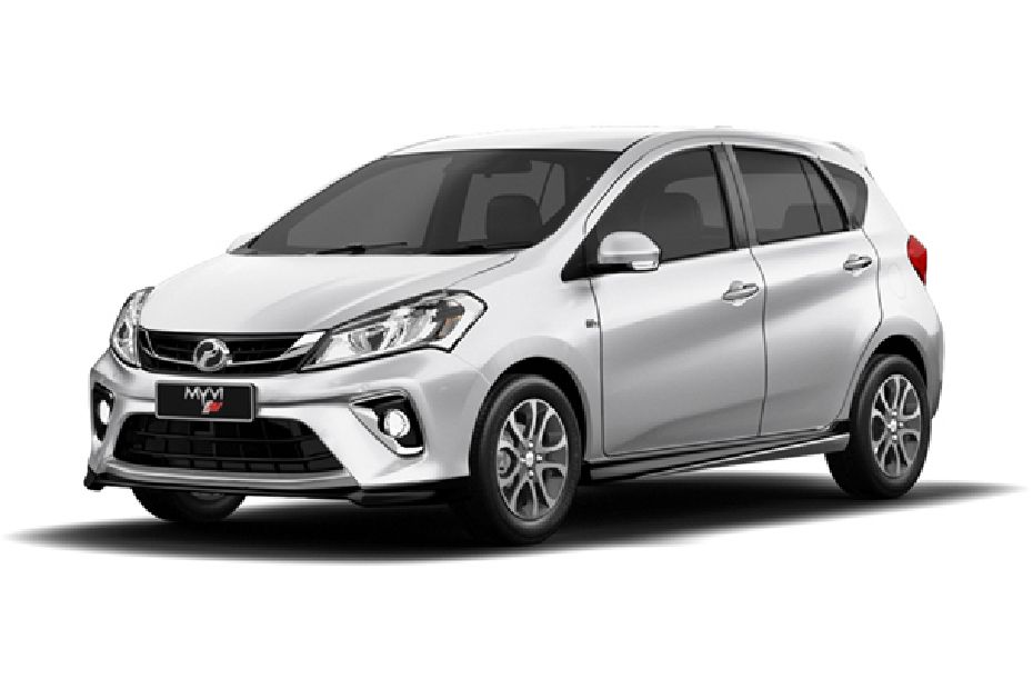 Perodua Myvi Glittering Silver Perodua Myvi Glittering Silver