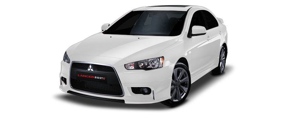 Mitsubishi Lancer White Solid