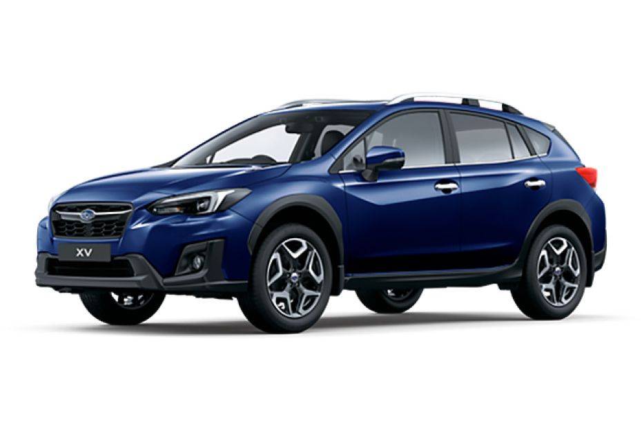 Blue Subaru Xv