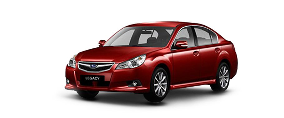 Subaru Legacy Camellia Red Pearl