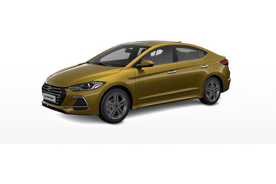 Hyundai Elantra Sport Blazing Yellow Hyundai Elantra Sport Blazing Yellow