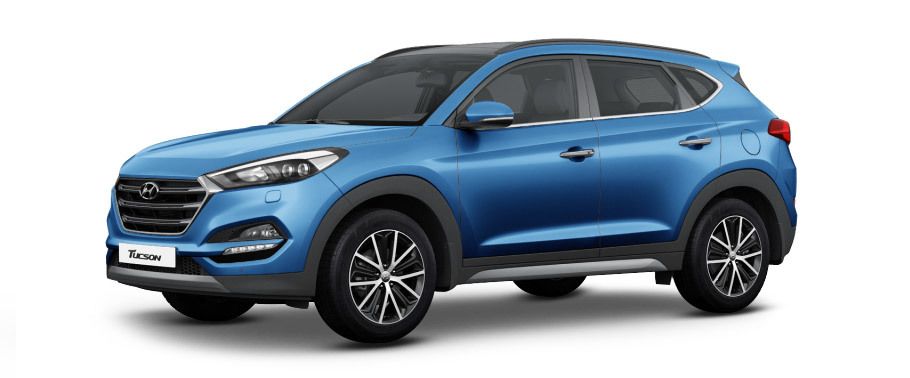 Hyundai Tucson 2014 Ara Blue Hyundai Tucson 2014 Ara Blue