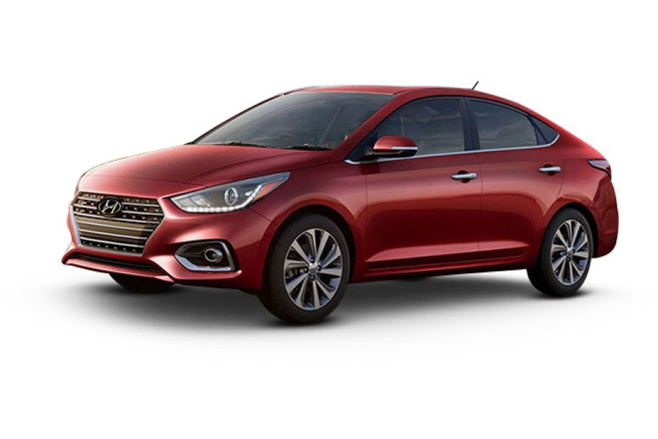 Hyundai Accent Pomegranate Red