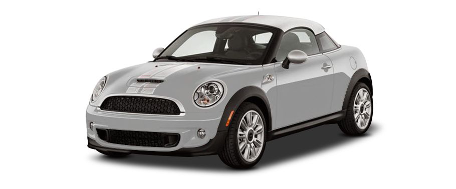 MINI Coupe White Silver