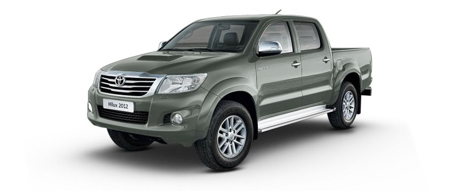 Toyota Hilux (2010-2015) Medium Silver Metallic