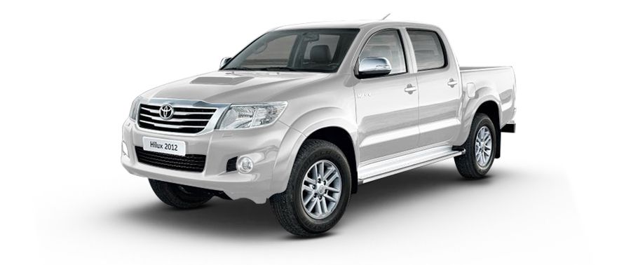 Toyota Hilux (2010-2015) Solid White