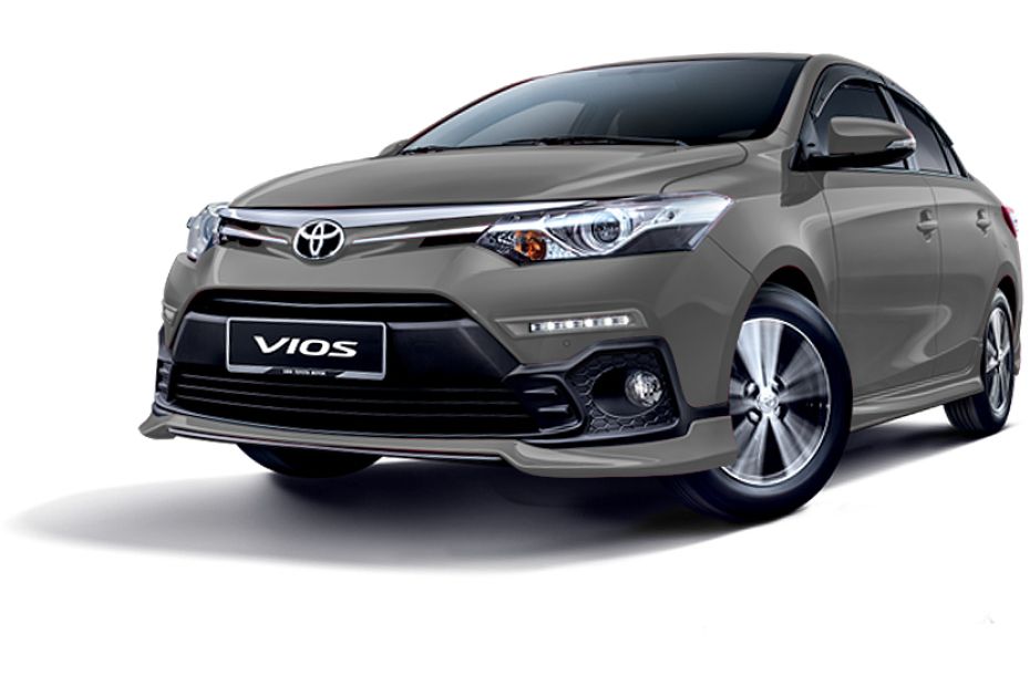 Toyota Vios (2017-2019) Medium Silver Metallic
