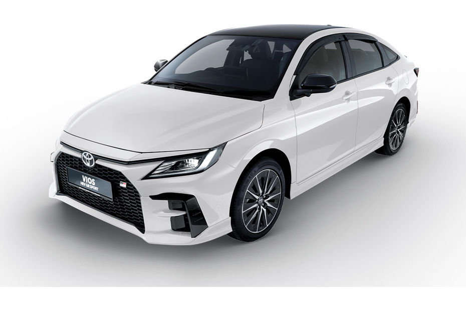 Toyota Vios HEV GR Sport 2 Tone Platinum White Pearl