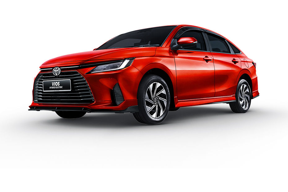 Toyota Vios Hybrid Electric Spicy Scarlet Toyota Vios Hybrid Electric Spicy Scarlet