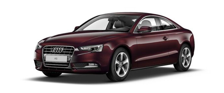 Audi A5 Coupe Shiraz Red Metallic