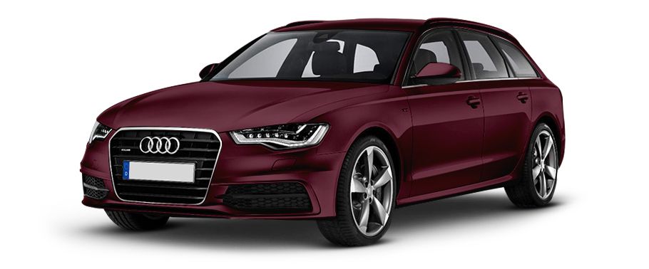 Audi A6 Avant Garnet Red Pearl Effect