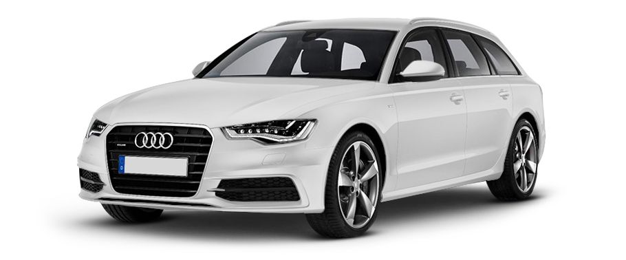 Audi A6 Avant Ibis White