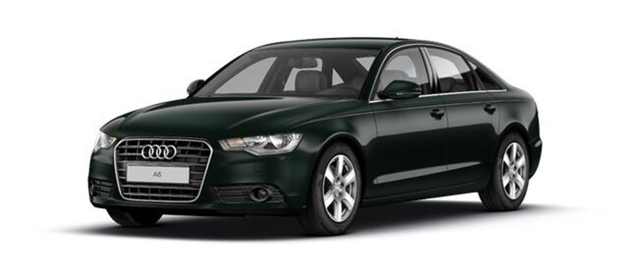 Audi A6 Saloon Deep Green Pearl Effect