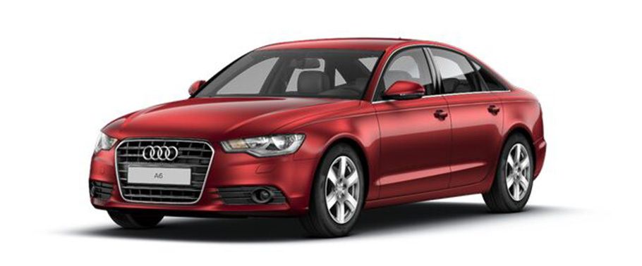 Audi A6 Saloon Garnet Red Pearl Effect