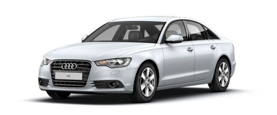 Audi A6 Saloon Glacier White Metallic
