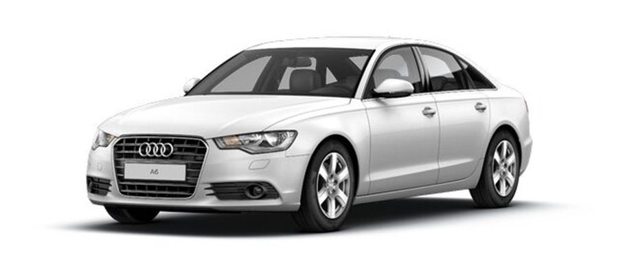 Audi A6 Saloon Ibis White
