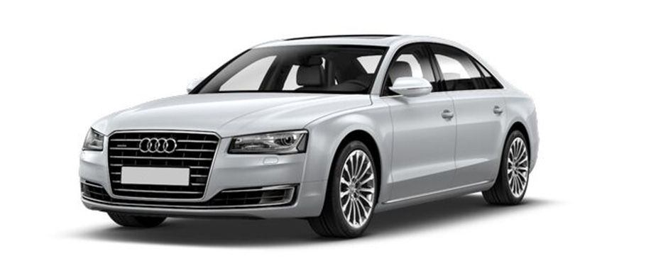 Audi A8 Hybrid Glacier White Metallic