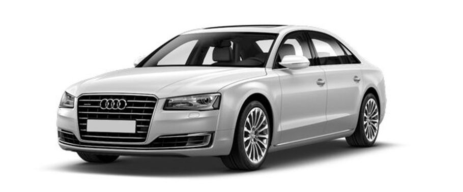Audi A8 Hybrid Ibis White