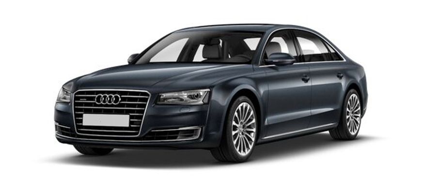 Audi A8 Hybrid Moonlight Blue Metallic