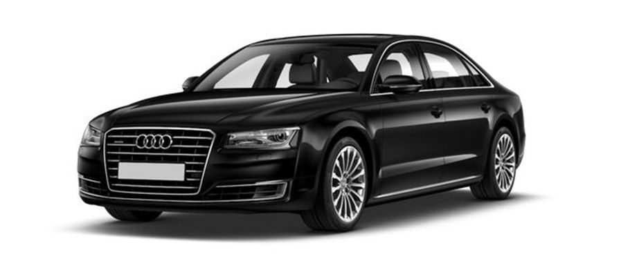 Audi A8 Hybrid Phantom Black Pearl Effect