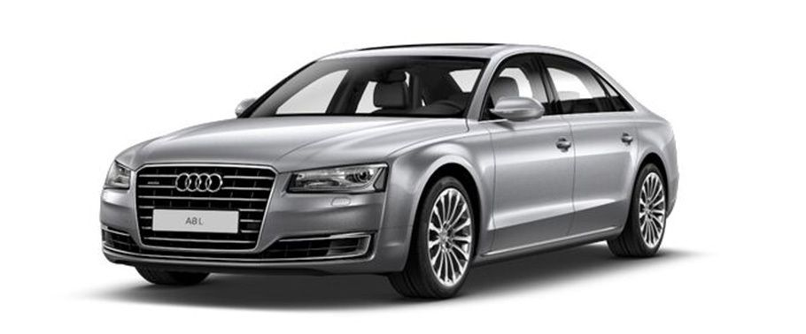 Audi A8 L Hybrid Floret Silver Metallic Audi A8 L Hybrid Floret Silver Metallic