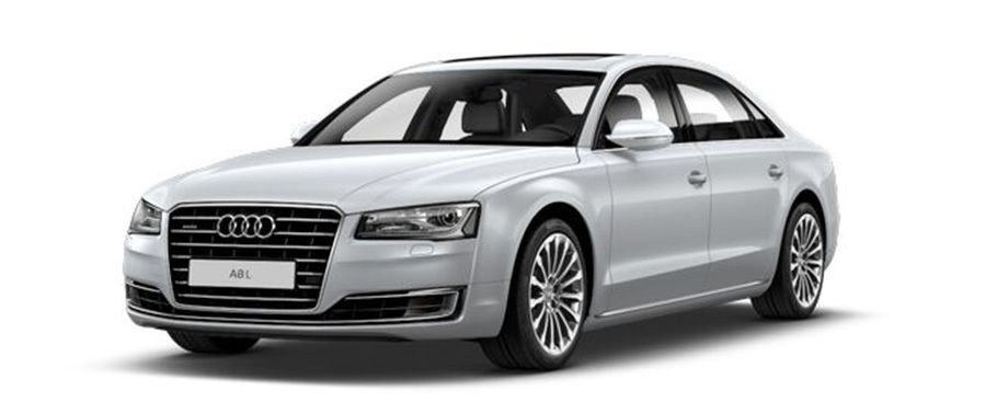 Audi A8 L Hybrid Glacier White Metallic Audi A8 L Hybrid Glacier White Metallic
