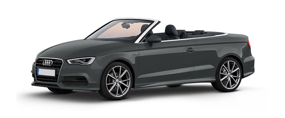 Audi A3 Cabriolet Daytona Grey Pearl Effect