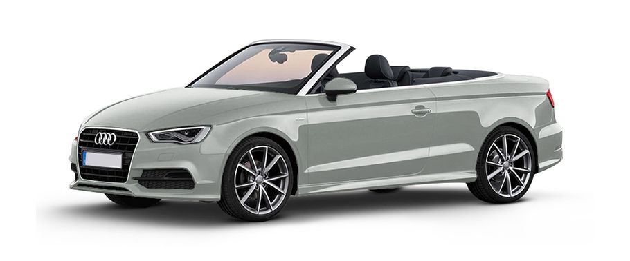Audi A3 Cabriolet Glacier White Metallic